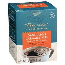 teeccino Dandelion Caramel Nut T/Bags 10
